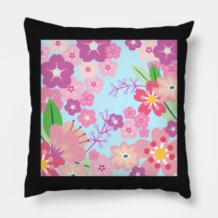 Spring in Kyoto Pillow