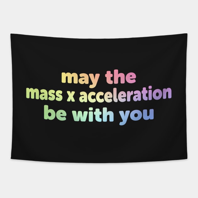 May The Force Be With You Tapestry by ScienceCorner