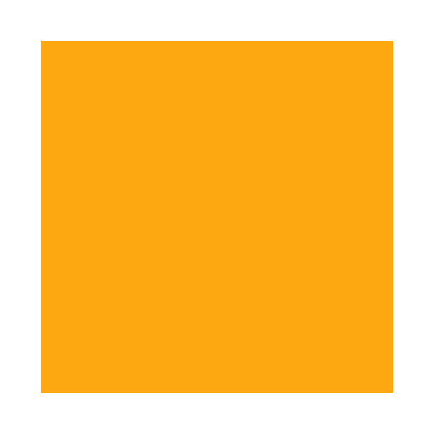 Minimal Solid Neon Orange Color Tone by Merch ArtsJet