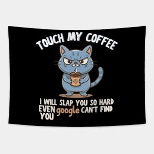 Cats-and-coffee Tapestry