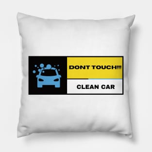 Clean Car Pillow