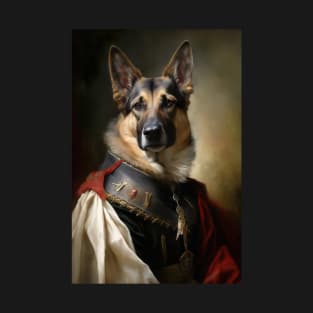 German Shepherd Classic Portrait T-Shirt