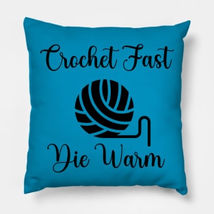 Crochet Fast, Die Warm Pillow