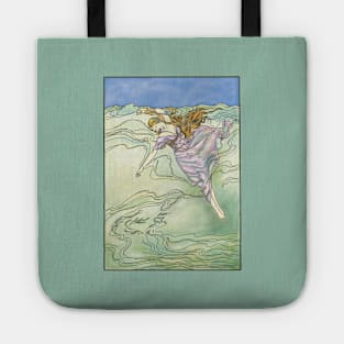 Drowning Girl (natural) Tote