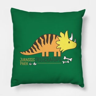 Dinosaur Triceratops Pillow