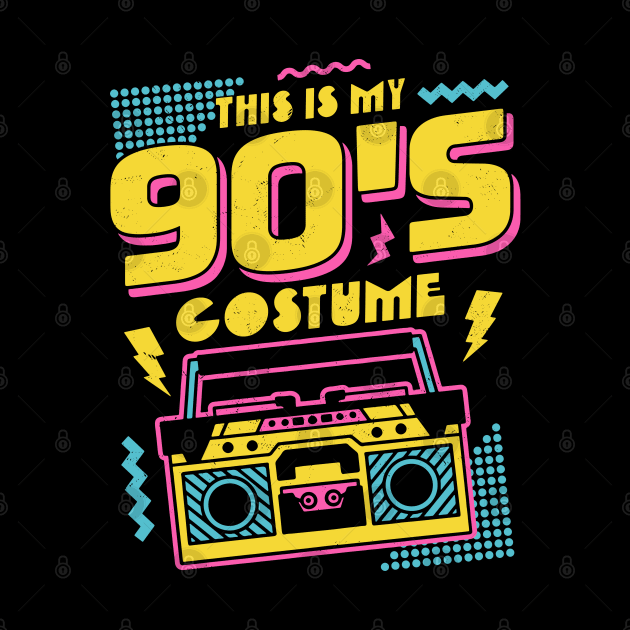 This is My 90s Costume Halloween Nineties Costume Retro by OrangeMonkeyArt