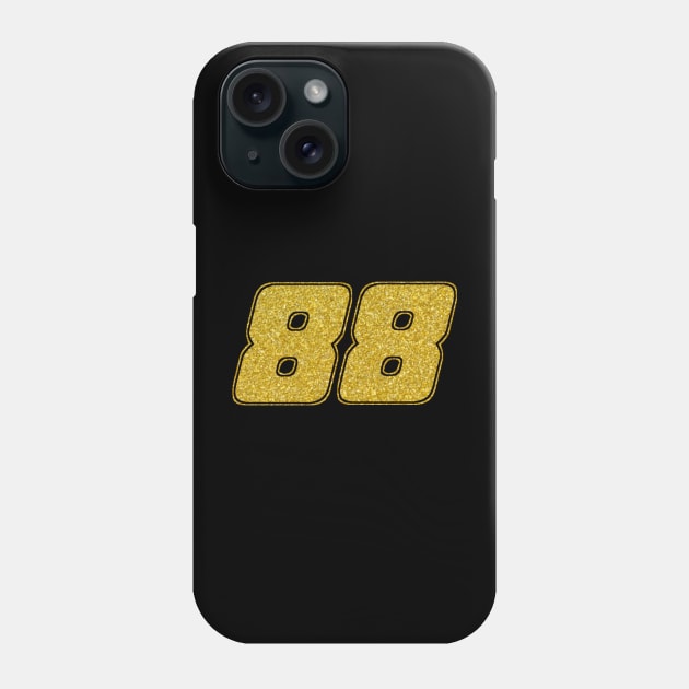 88 gold Phone Case by Wiseeyes_studios