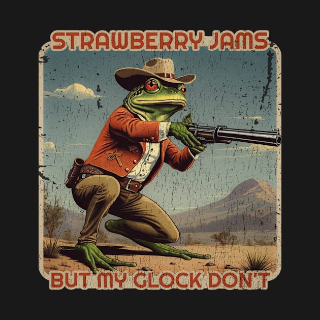 strawberry jams but my glock don't frog - funny by SUMAMARU