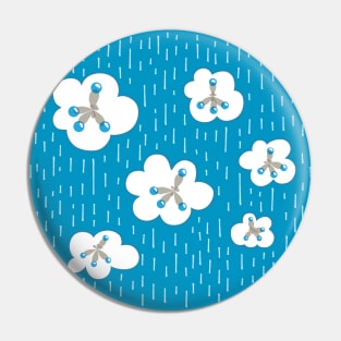 Clouds Of Methane Molecules Pin