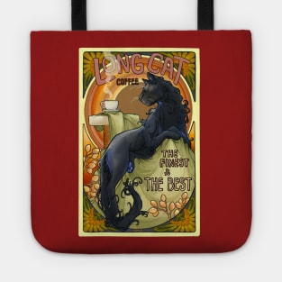 Mucha Long Cat Coffee Tote