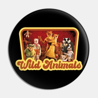 Fantastic Mr Fox - Wild Animals Pin