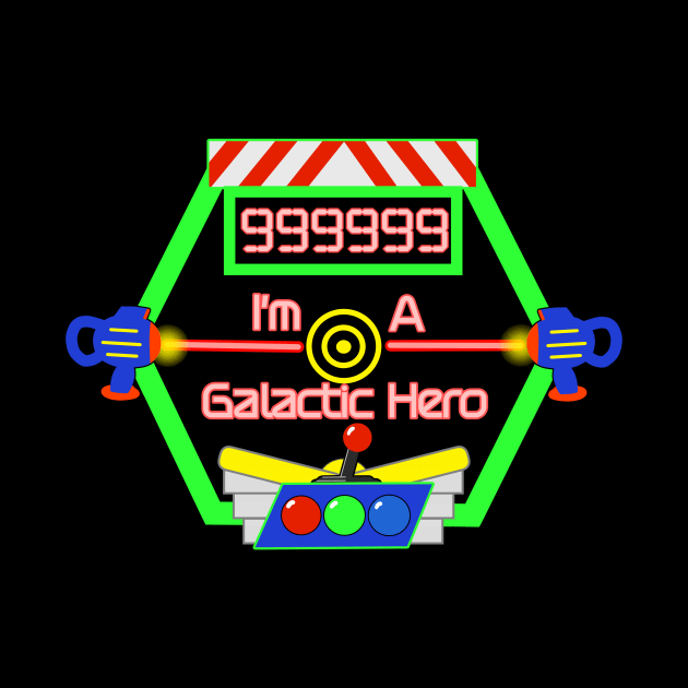 Galactic Hero High Score Theme Park Ride by Smagnaferous