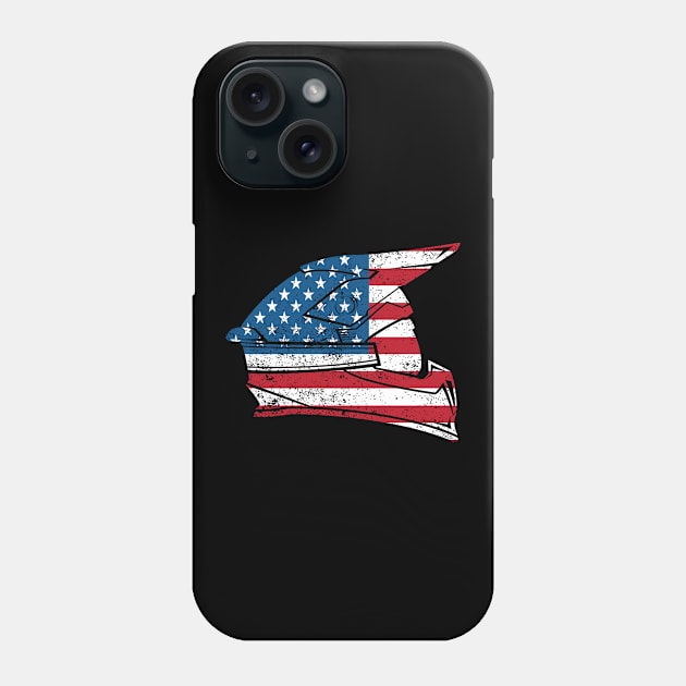 4th of July American Flag Phone Case by MEDtee