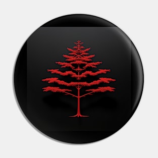 Hemlock tree Pin