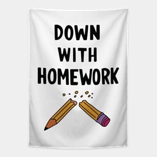 Down with Homework Tapestry