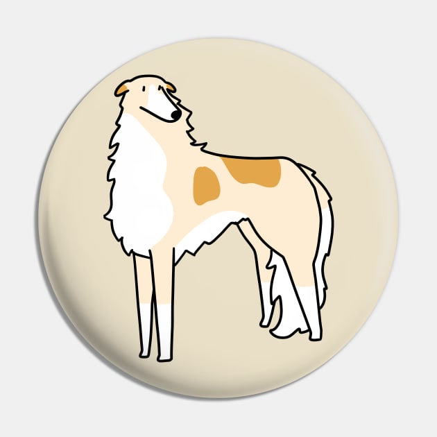 Borzoi Pin by saradaboru