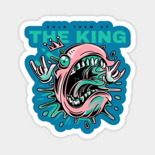 street-styled-t-shirt-design-maker-featuring-a-screaming-monster-illustration Magnet