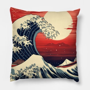 The Asian Wave Pillow