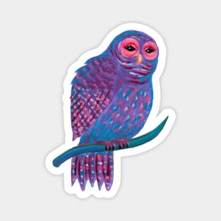 Cute Night Owl Magnet