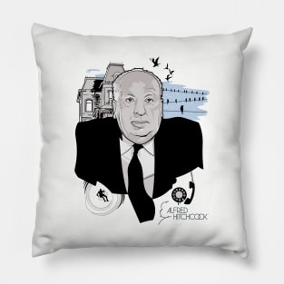 Alfred Hitchcock the King Pillow