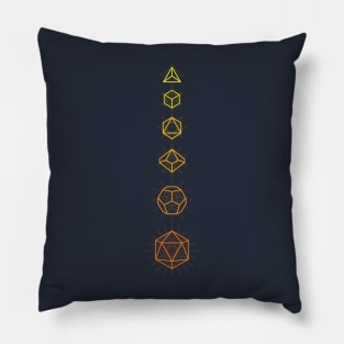 Dice Star Chain Pillow