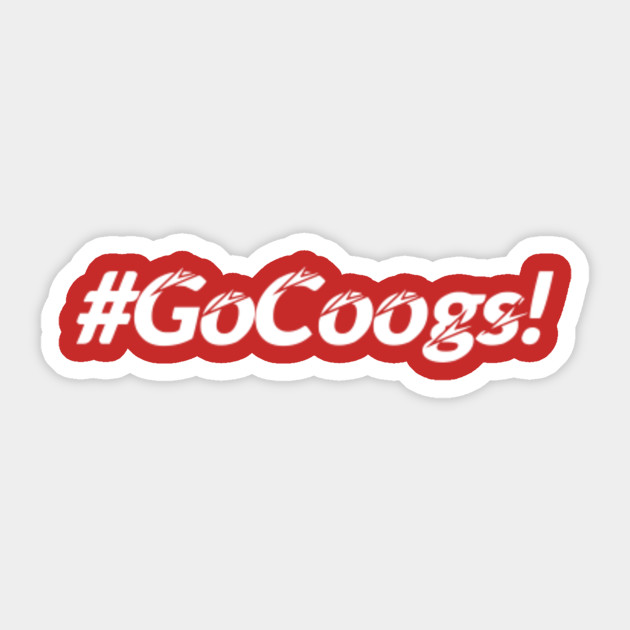 Gocoogs University Of Houston Aufkleber Teepublic De