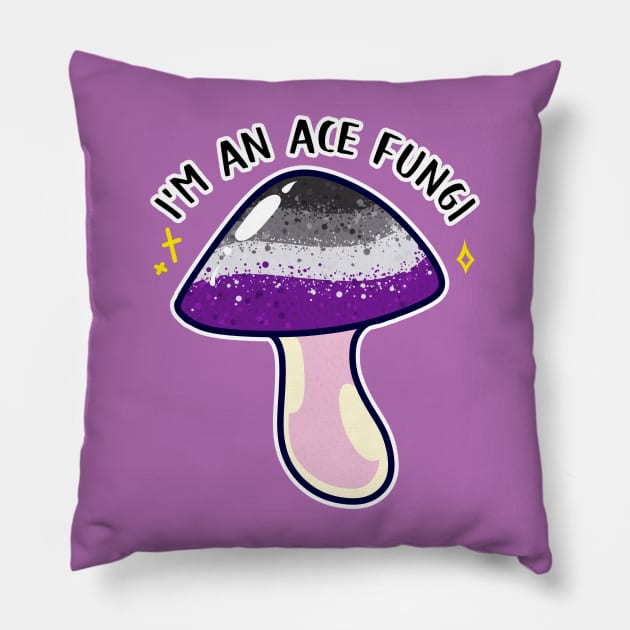 Ace Fungi Pillow by Catbreon