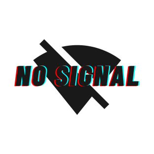 No signal - Retro design T-Shirt