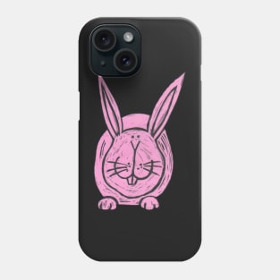 Rabbit, A Big, Fat, Pink Rabbit! Phone Case