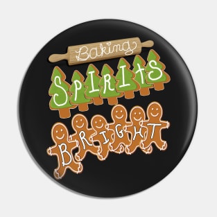 Baking Spirits Bright Matching Family Christmas Cookie Pin