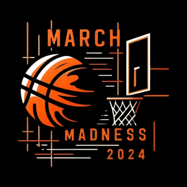 march madness 2024 by CreationArt8