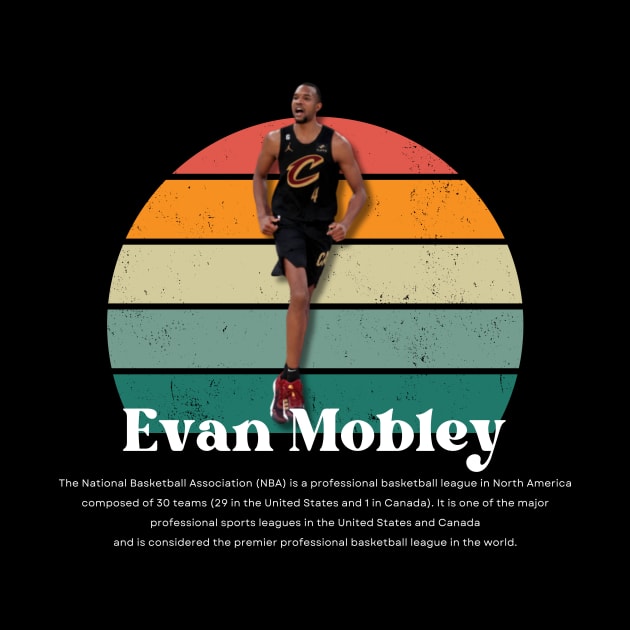 Evan Mobley Vintage V1 by Gojes Art
