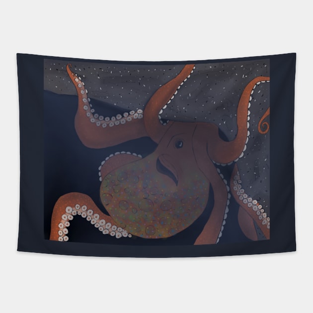 Octopus Tapestry by justgeoffdavies