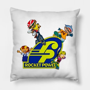 team rocket power Pillow