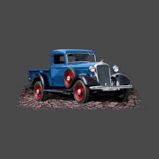 Blue 34 Dodge KC pickup truck T-Shirt