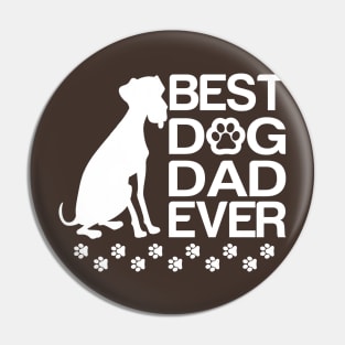Best Dalmatian Dad Ever, Best Dog Dad Ever, Dog Dad Gift Pin