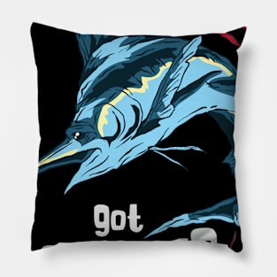 Funny Fishing Motive Pillow