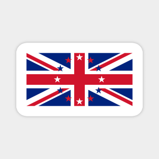 European Union Jack, Europafied flag mashup Magnet