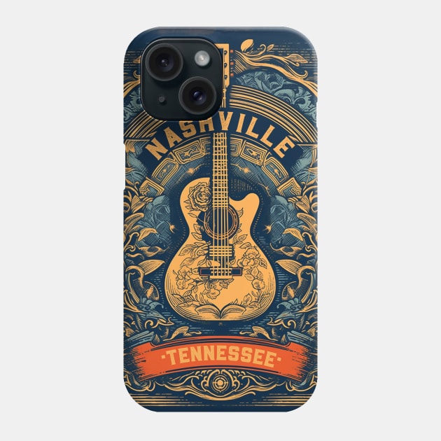 Nashville Tenn. Phone Case by DavidLoblaw