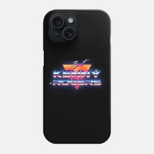 Kenny Rogers Retro Crome Art Phone Case