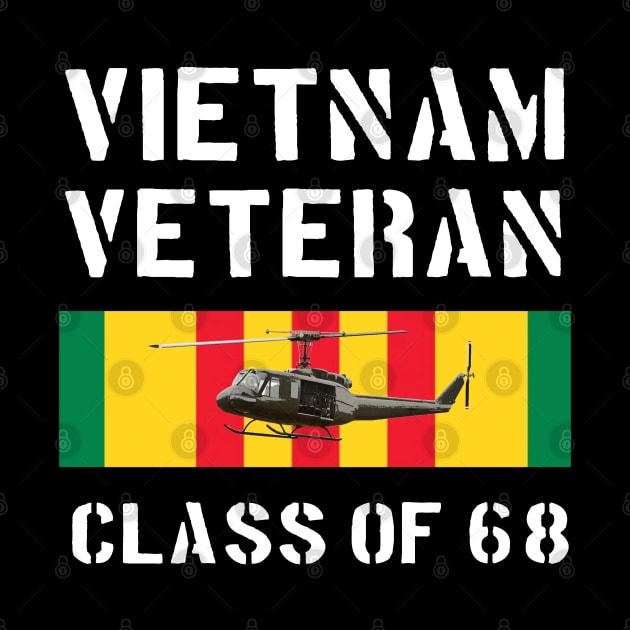 Vietnam Veteran Huey Helicopter Ribbon by Dirty Custard Designs 