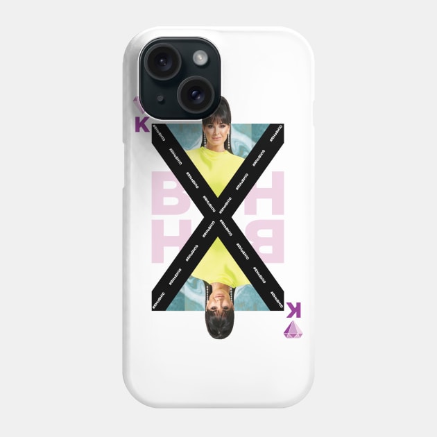 RHoBH X: Kyle Richards Phone Case by hashtagRHoBH