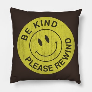 Be Kind Rewind Rerto Aged Pillow