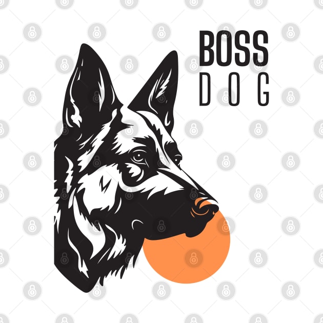 Funny Bos Dog Cool by Wifspin