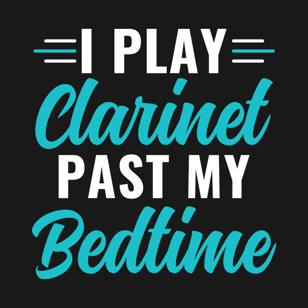 Funny Clarinet Player Clarinetist Play Clarinet Past Bedtime by Dr_Squirrel