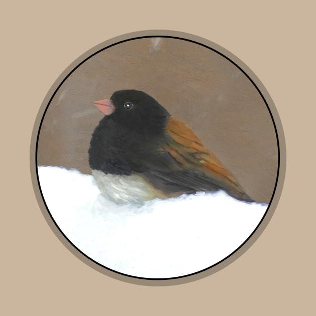 Dark-Eyed Junco by Alpen Designs