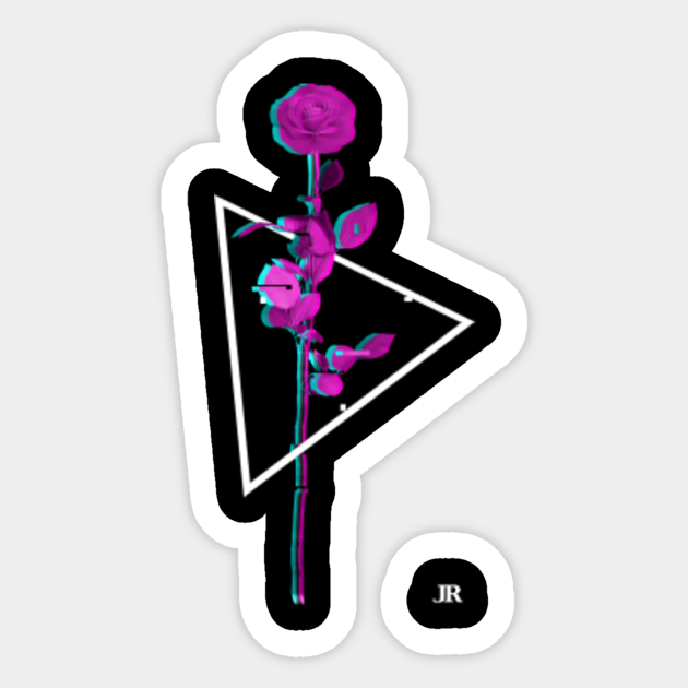 Vaporwave Rose Gift Retro Style 90s Aesthetic Clothing Sticker Teepublic Uk There are pretty much two '90s aesthetics — which one do you have? teepublic