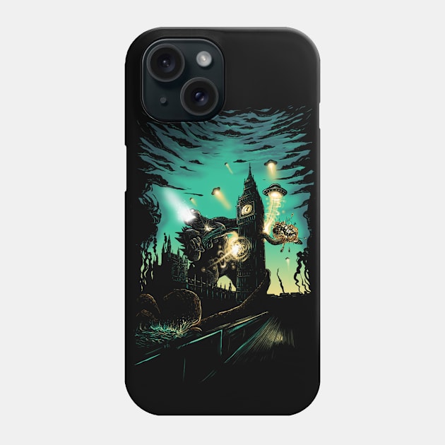 peacekeepingtower Phone Case by bokien