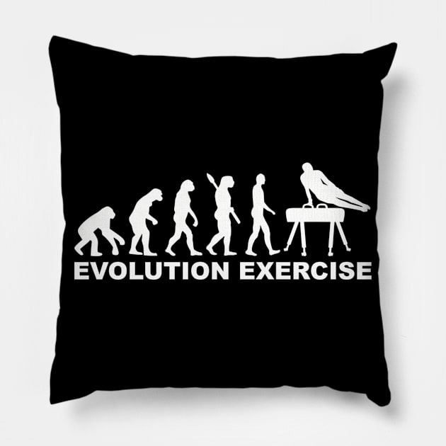 Evolution exercise evolution Pillow by Designzz