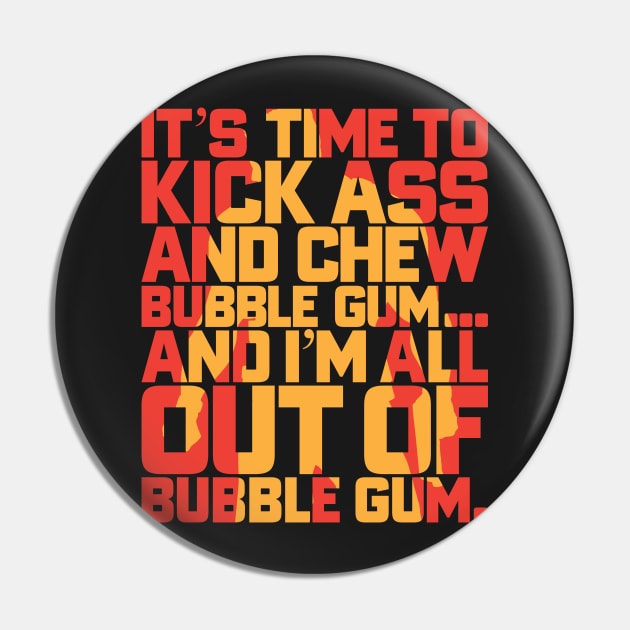 Kick Ass & Chew Bubble Gum Pin by Venus Complete